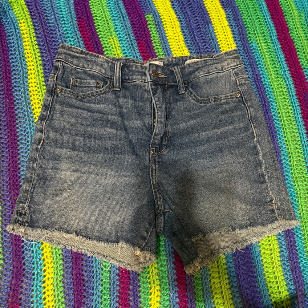 Wonderly high waisted Blue Jean Shorts 6 women’s medium M